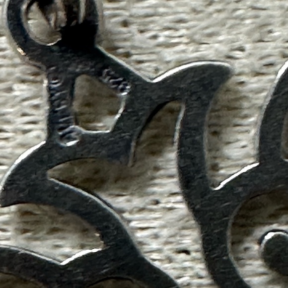 James Avery Descending Open Dove Charm - Sterling (retired) - Picture 3 of 4